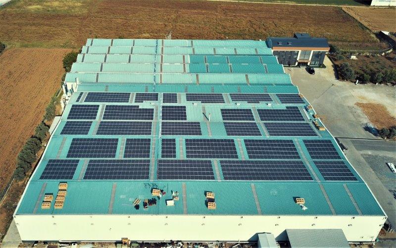 Yemtar Makina 480 kWp Çatı GES
