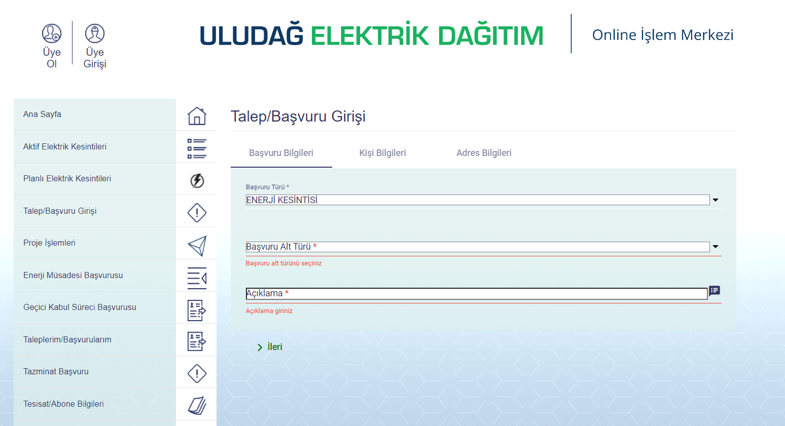 uludağ elektrik dağıtım